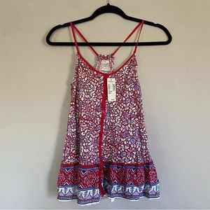 American Eagle Racerback Floral Cami